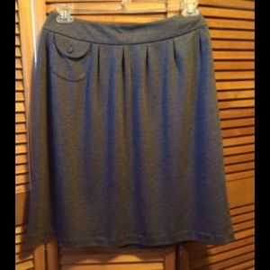Knit Gray Skirt